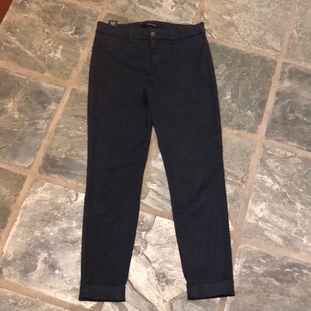 J Brand indigo chino pants cropped